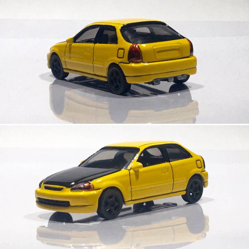 Illustration for article titled Custom Initial D Ek9